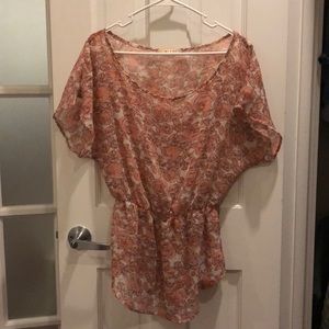 Miami Francesca’s Small Medium Cinch Waist Top